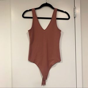 Abercrombie & Fitch Pink bodysuit Size Small